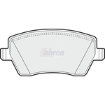Fahren Brake Pads - Front (FBP3075)