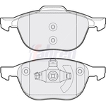 Fahren Brake Pads - Front (FBP3082)