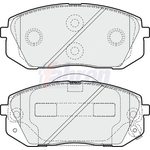 Fahren Brake Pads - Front (FBP3234)