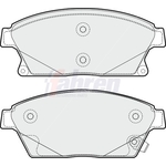Fahren Brake Pads - Front (FBP3268)