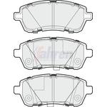 Fahren Brake Pads - Front (FBP3284) For: Ford