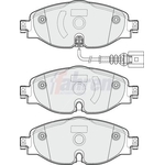 Fahren Brake Pads - Front (FBP3365)