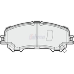 Fahren Brake Pads - Front (FBP3673)