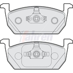 Fahren Brake Pads - Front (FBP3909)