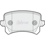 Fahren Brake Pads - Rear (FBP3244)