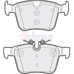 Fahren Brake Pads - Rear (FBP3729)