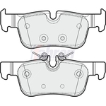 Fahren Brake Pads - Rear (FBP3750)