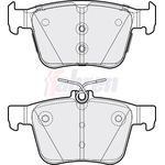 Fahren Brake Pads - Rear (FBP3831)