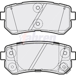 Fahren Brake Pads - Rear (FBP3846)