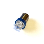 Autolamps LED Bulb - 12V BA9S 4-LED - Blue (LED233BT)