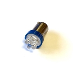 Autolamps LED Bulb - 12V BA9S 4-LED - Yellow (LED233YT)