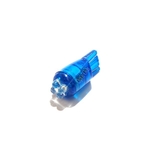 Autolamps LED Bulb - 12V W2.1X9.5D 4-LED - Blue (LED501BT)