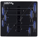 L-Handle Metric Hex Key Set With Long Hex Arm 