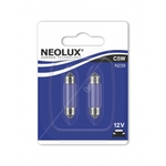 Neolux Twin Pack Standard C5W 12V 5W Bulb For 239 Sv8.5-8 Festoon Replacement