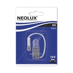 Neolux Single Halogen H3 12v 55W Bulb PK22s Blister Pack