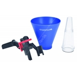 Fast-Clamp Universal Oil Funnel