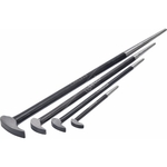 Rolling Head Pry Bar Set For Heavy & Fulcrum Prying