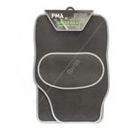 PMA Universal Luxury Car Mat Set - Grey