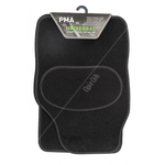 PMA Universal Venice Car Mat Set with Silver Stitching