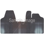 Polco Rubber Tailored Car Mat For Peugeot Expert Front (2007 Onwards) - Pattern 3835