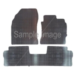 Polco Rubber Tailored Car Mat For Toyota Auris Taxi version (2013 Onwards) - Pattern 3512