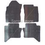 Polco Rubber Tailored Car Mat For Toyota Hi-Lux Double Cab (2016 Onwards) - Pattern 3858