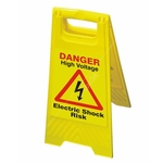 Prosol High Voltage Hazard Floor Sign