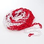 Prosol Plastic Barrier Chain Red & White