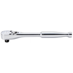 Slim Profile Teardrop Style Ratchet With 1/4 Inch Drive