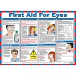 Safety First Aid First Aid for Eyes Poster Guide