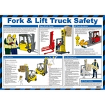 Safety First Aid Fork Lift Truck Safety Guide Poster