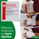 SAFETY FIRST AID Hypasoothe Burn Dressing 20X20cm