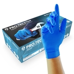 Unicare Unigloves Blue Heavy Duty Extra Strong Nitrile Gloves