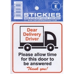 Allow Time To Answer Door Sticker By Castle Promotions