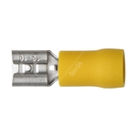 Workshop Warehouse Yellow Push-On Females Terminals 6.3mm