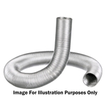 Gates Flexible Aluminium Heat Resistant Air Duct Hose (0.5M)