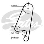 Gates PowerGrip Timing Belt Kit (K015367XS)