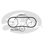 Gates Powergrip Timing Belt Kit (K015565XS)