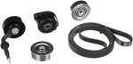 Gates Micro-V V-Ribbed Belt Set (K015PK2063)