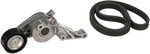 Gates Micro-V V-Ribbed Belt Set (K016DPK1215)