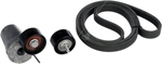 Gates Micro-V V-Ribbed Belt Set (K016DPK1817)