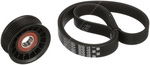 Gates Micro-V V-Ribbed Belt Set (K016PK1019SF) Fits: Ford