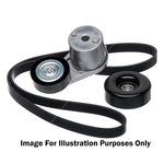 Gates Micro-V UNIQUE FIT V-Ribbed Belt Set (K027PK2710XS)