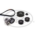 Gates Micro-V V-Ribbed Belt Set (K166PK2260)