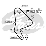 Gates PowerGrip Water Pump & Timing Belt Kit (KP25590XS)