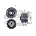 Gates DriveAlign Overrunning Alternator Pulley (OAP7112)