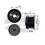 Gates DriveAlign Overrunning Alternator Pulley (OAP7154) Fits: Volvo