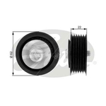 Gates DriveAlign Idler Pulley (T36079)