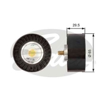 Gates DriveAlign Idler Pulley (T36081)