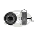 Gates DriveAlign Idler Pulley (T36168)